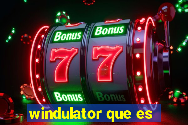 windulator que es